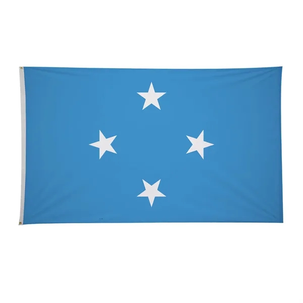 6' x 10' international flag with snow-white header and brass grommets.... from ASI 87188 Showdown Displays