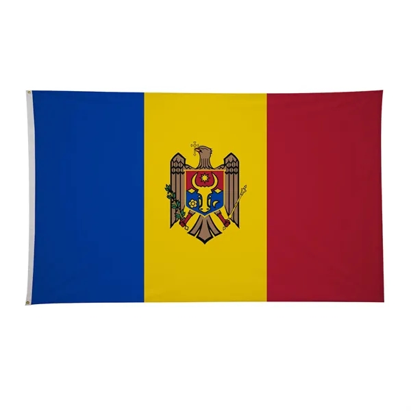 6' x 10' international flag with snow-white header and brass grommets.... from ASI 87188 Showdown Displays