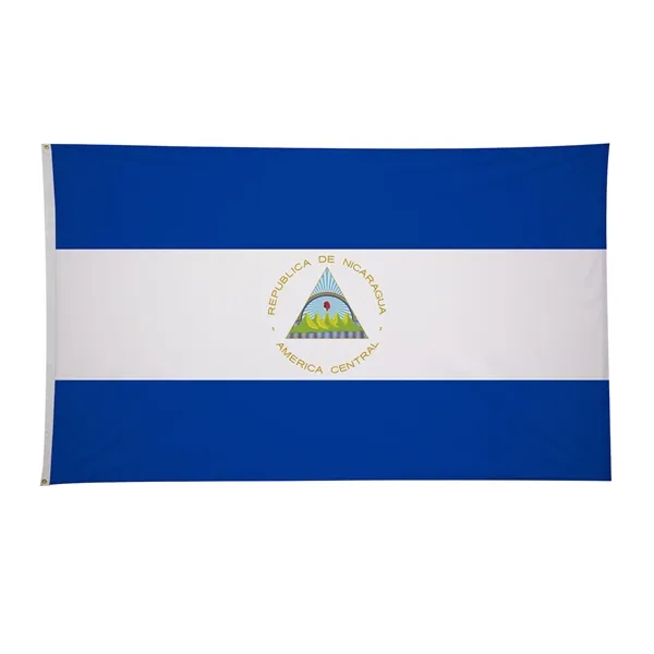 6' x 10' international flag with snow-white header and brass grommets.... from ASI 87188 Showdown Displays