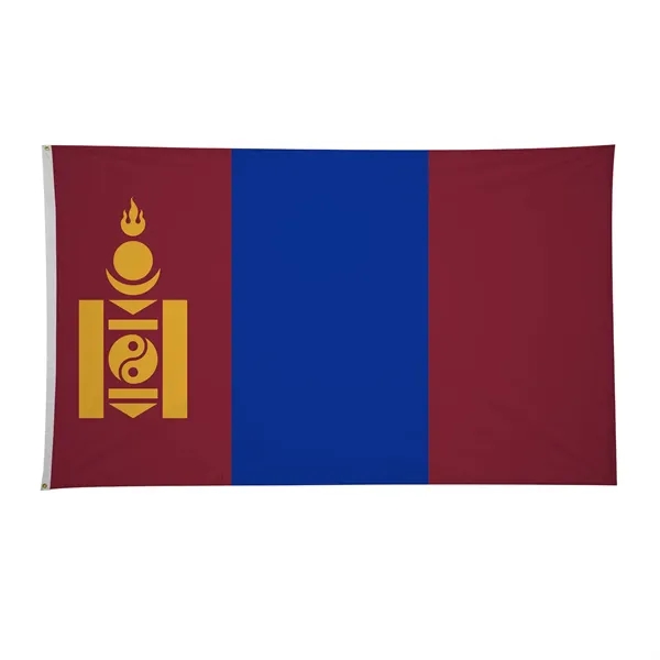 6' x 10' international flag with snow-white header and brass grommets.... from ASI 87188 Showdown Displays