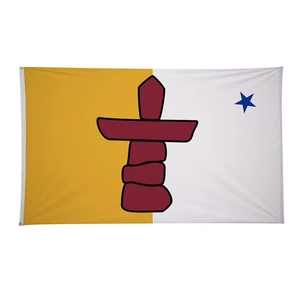 6' x 10' international flag with snow-white header and brass grommets.... from ASI 87188 Showdown Displays