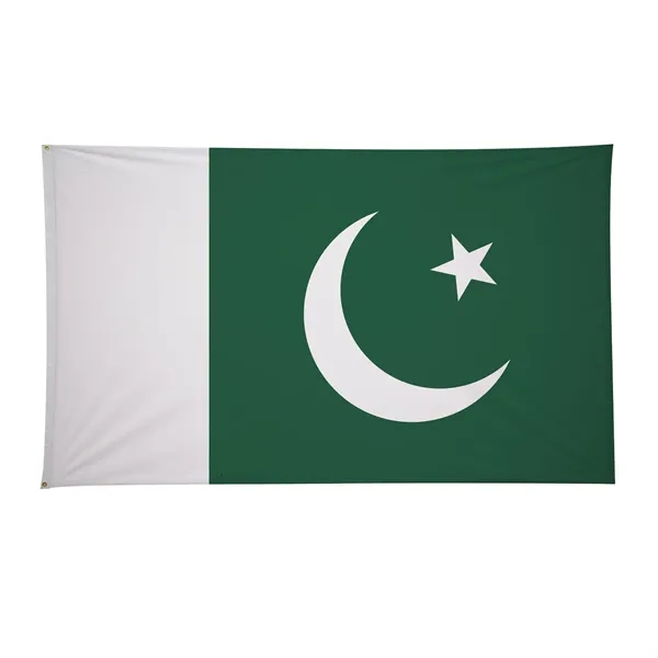 6' x 10' international flag with snow-white header and brass grommets.... from ASI 87188 Showdown Displays