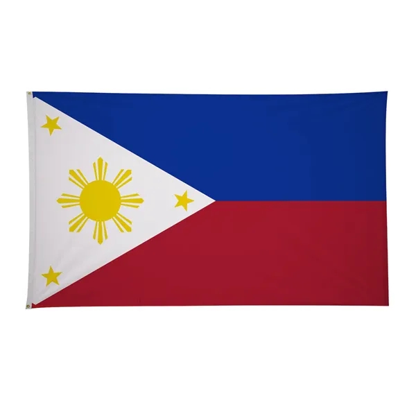 6' x 10' international flag with snow-white header and brass grommets.... from ASI 87188 Showdown Displays