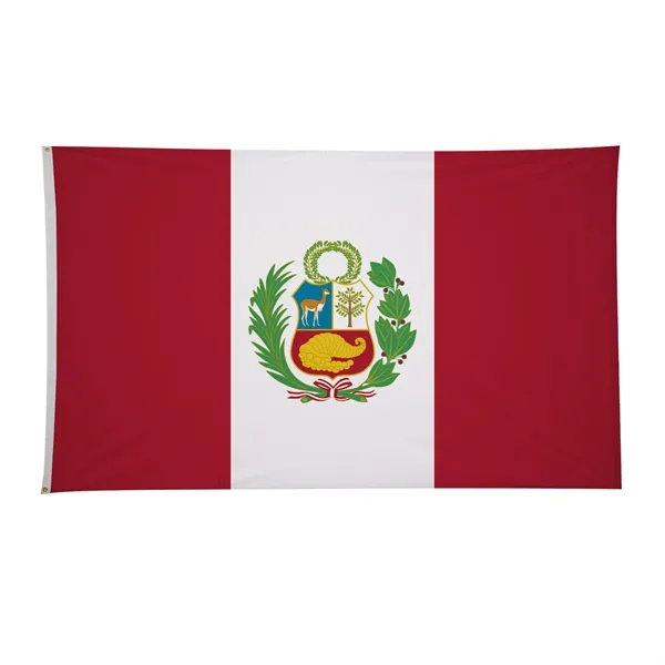 6' x 10' international flag with snow-white header and brass grommets.... from ASI 87188 Showdown Displays