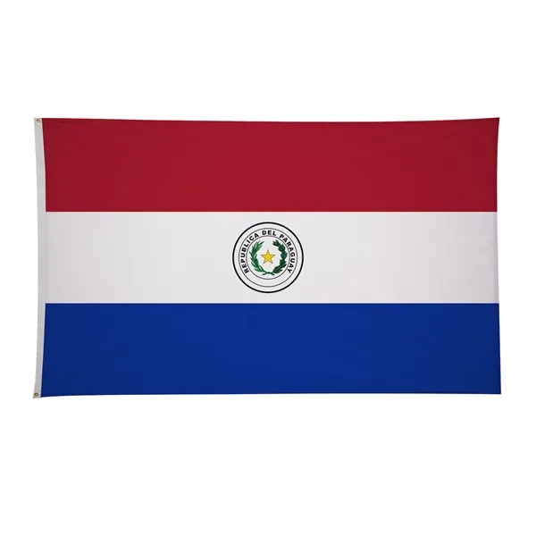 6' x 10' international flag with snow-white header and brass grommets.... from ASI 87188 Showdown Displays