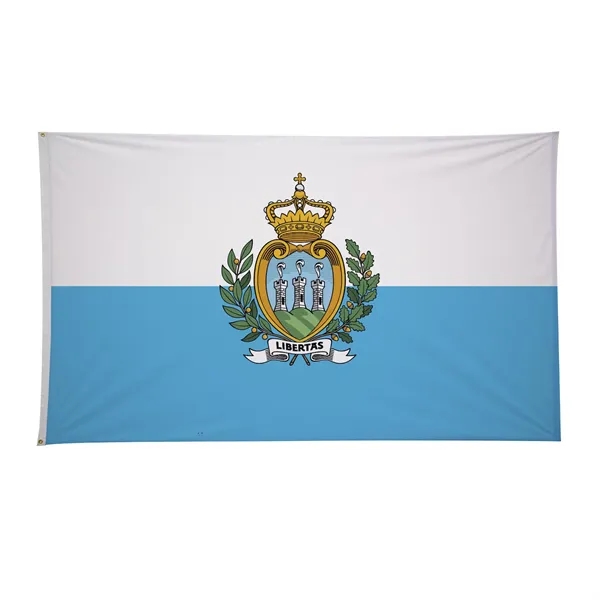 6' x 10' international flag with snow-white header and brass grommets.... from ASI 87188 Showdown Displays