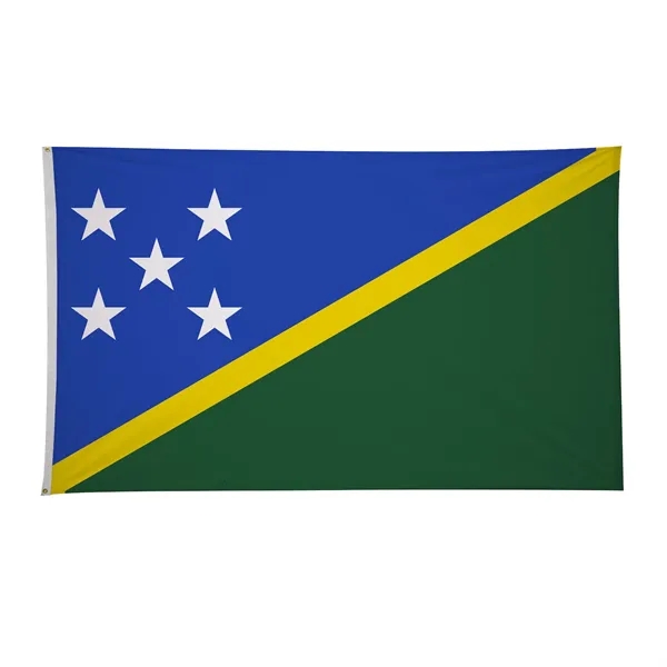 6' x 10' international flag with snow-white header and brass grommets.... from ASI 87188 Showdown Displays