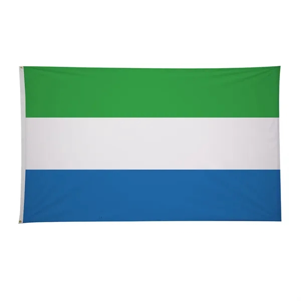 6' x 10' international flag with snow-white header and brass grommets.... from ASI 87188 Showdown Displays