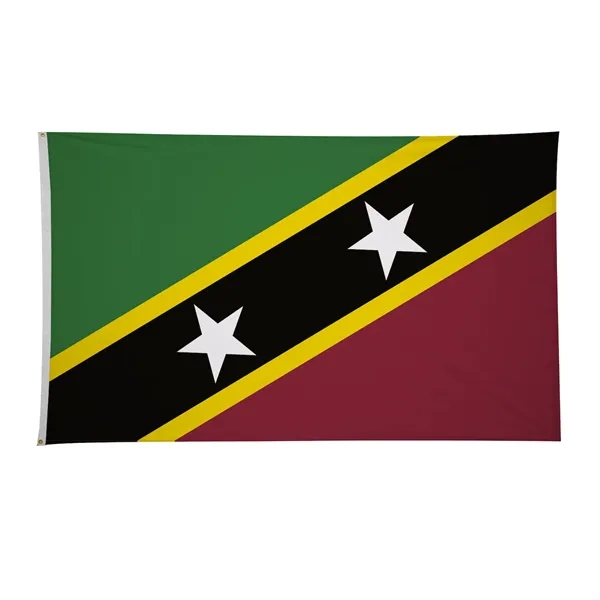 6' x 10' international flag with snow-white header and brass grommets.... from ASI 87188 Showdown Displays