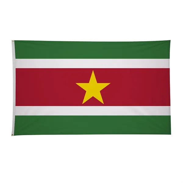 6' x 10' international flag with snow-white header and brass grommets.... from ASI 87188 Showdown Displays