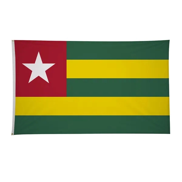 6' x 10' international flag with snow-white header and brass grommets.... from ASI 87188 Showdown Displays