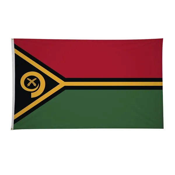 6' x 10' international flag with snow-white header and brass grommets.... from ASI 87188 Showdown Displays