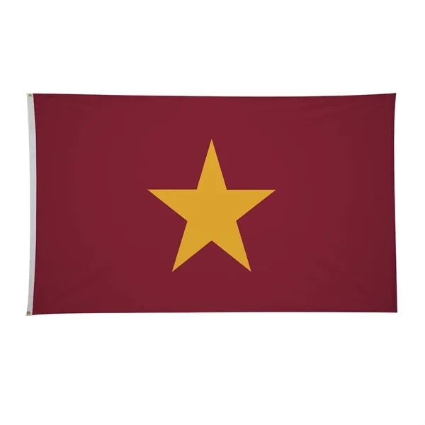 6' x 10' international flag with snow-white header and brass grommets.... from ASI 87188 Showdown Displays