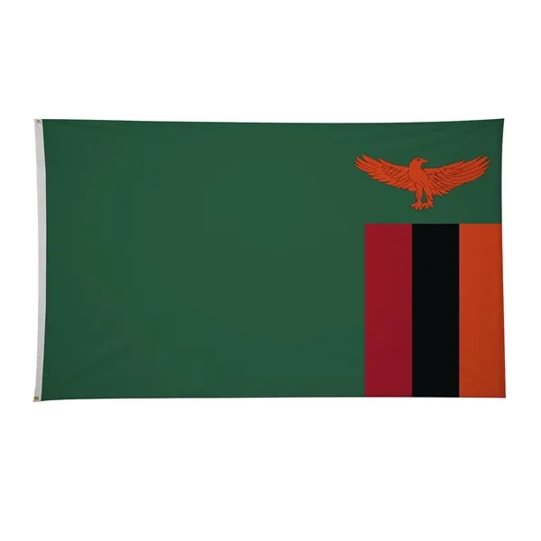 6' x 10' international flag with snow-white header and brass grommets.... from ASI 87188 Showdown Displays