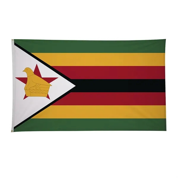 6' x 10' international flag with snow-white header and brass grommets.... from ASI 87188 Showdown Displays