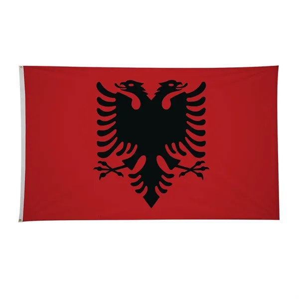 6' x 10' international flag with snow-white header and brass grommets.... from ASI 87188 Showdown Displays