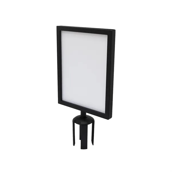 Add messaging to your belt barriers to guide and inform customers.... from ASI 87188 Showdown Displays