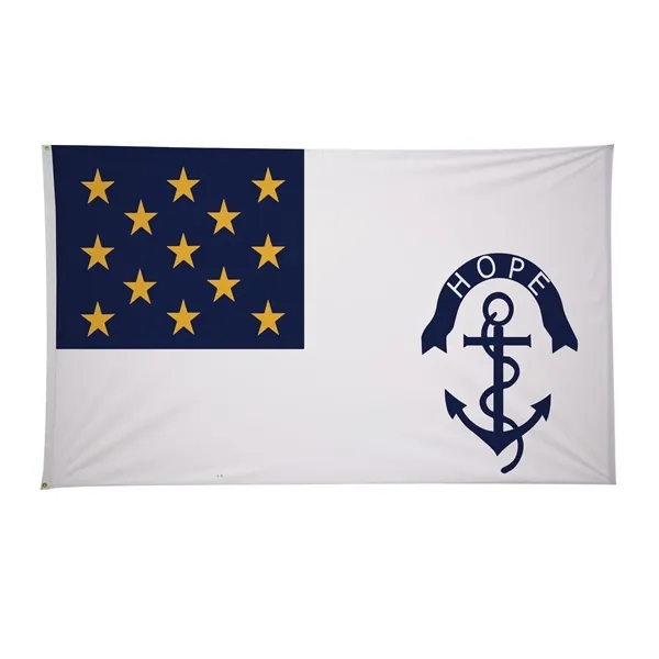 6' x 10' historical flag made of nylon.... from ASI 87188 Showdown Displays