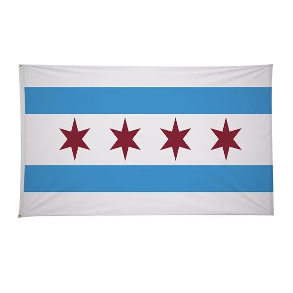 6' x 10' city flags made of nylon.... from ASI 87188 Showdown Displays