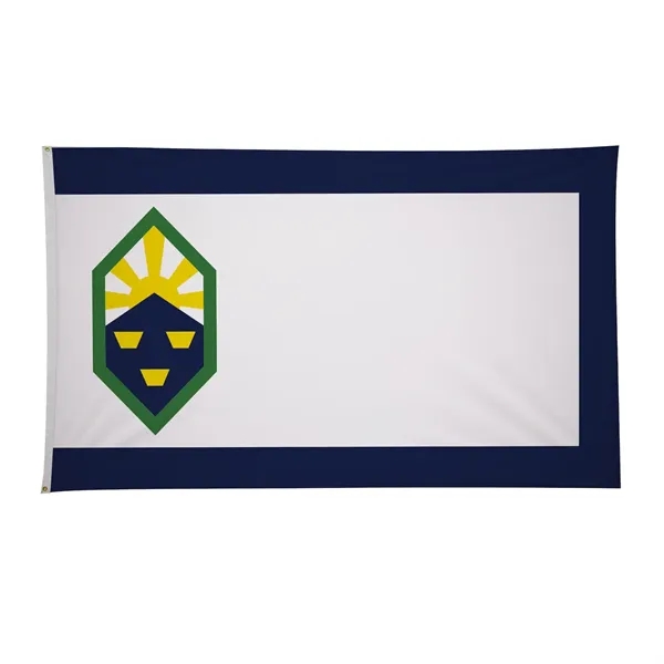 6' x 10' city flags made of nylon.... from ASI 87188 Showdown Displays