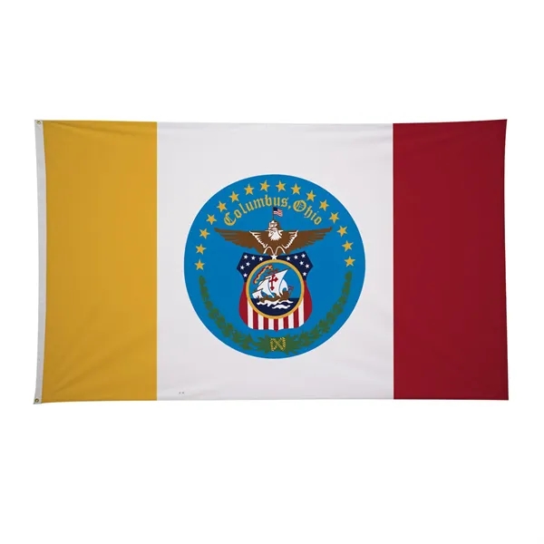 6' x 10' city flags made of nylon.... from ASI 87188 Showdown Displays