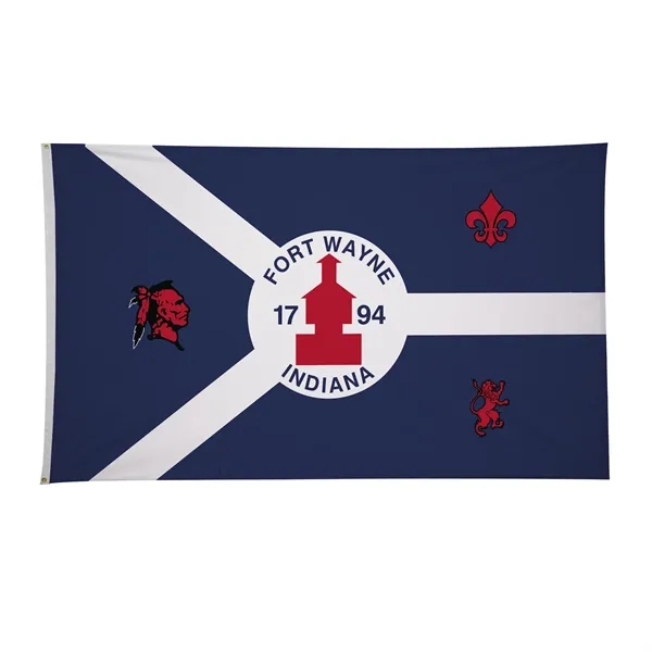 6' x 10' city flags made of nylon.... from ASI 87188 Showdown Displays