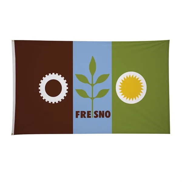 6' x 10' city flags made of nylon.... from ASI 87188 Showdown Displays