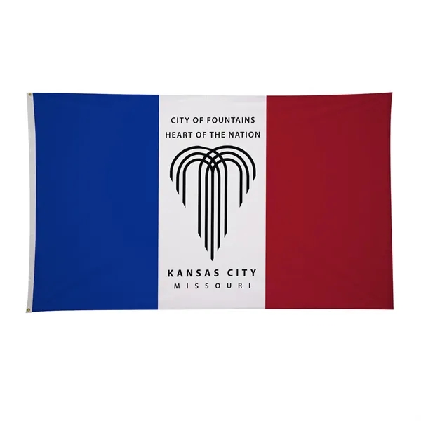 6' x 10' city flags made of nylon.... from ASI 87188 Showdown Displays