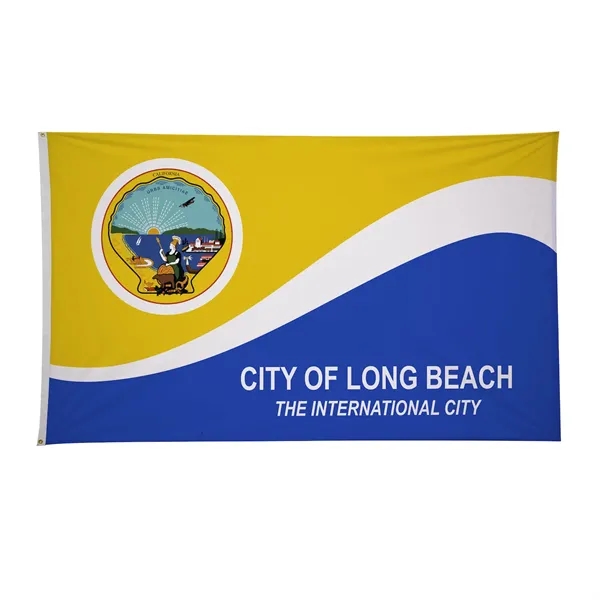 6' x 10' city flags made of nylon.... from ASI 87188 Showdown Displays