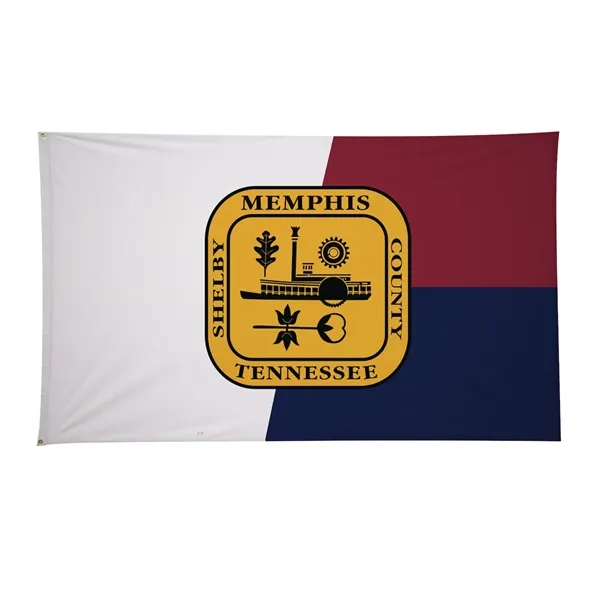 6' x 10' city flags made of nylon.... from ASI 87188 Showdown Displays