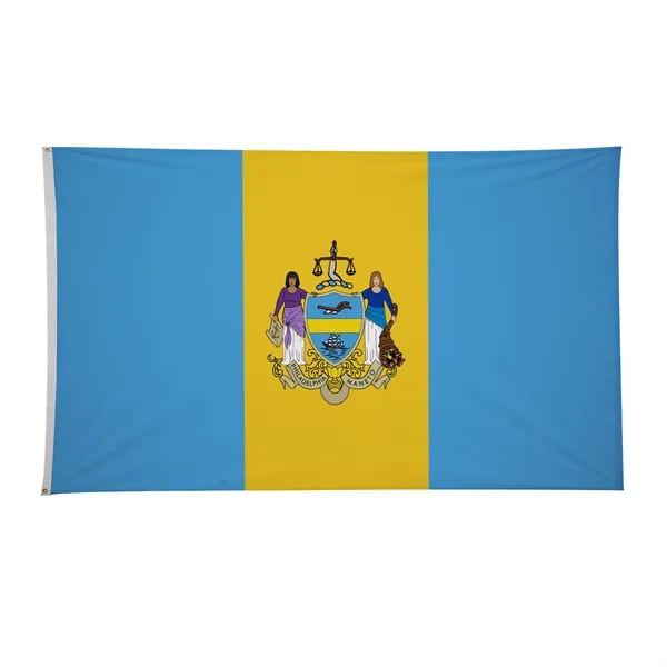 6' x 10' city flags made of nylon.... from ASI 87188 Showdown Displays