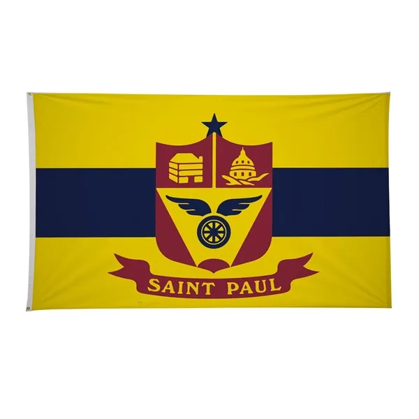 6' x 10' city flags made of nylon.... from ASI 87188 Showdown Displays