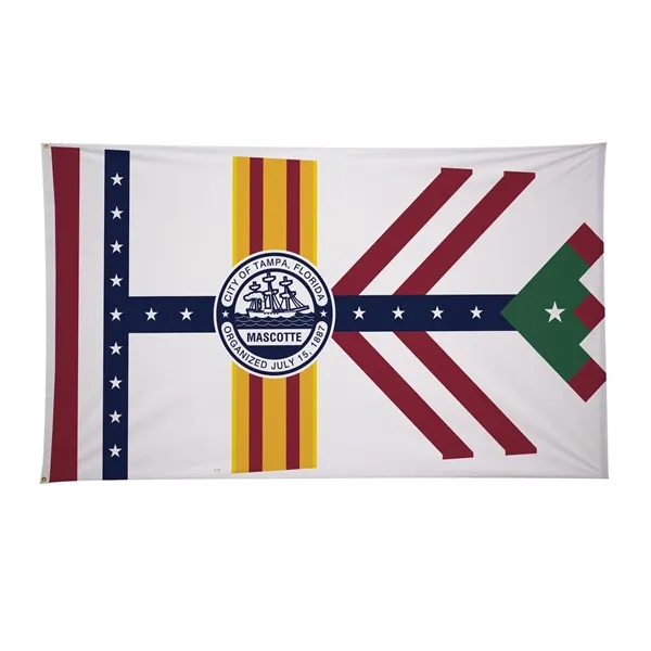 6' x 10' city flags made of nylon.... from ASI 87188 Showdown Displays