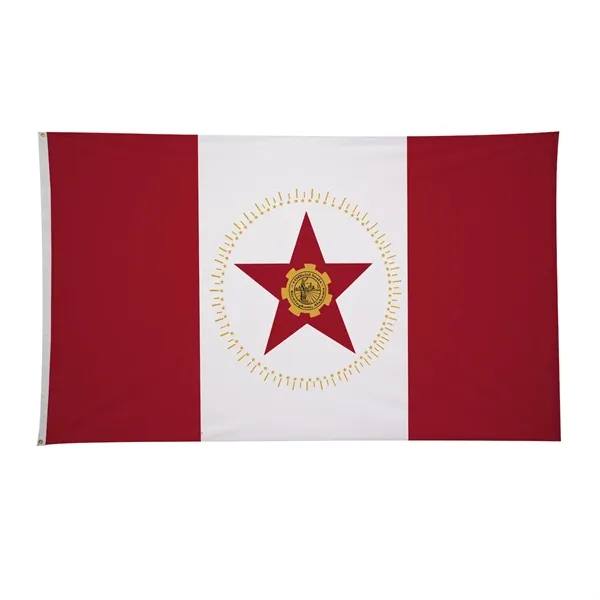 6' x 10' city flags made of nylon.... from ASI 87188 Showdown Displays