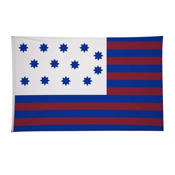 5' x 8' historical flag made of nylon.... from ASI 87188 Showdown Displays