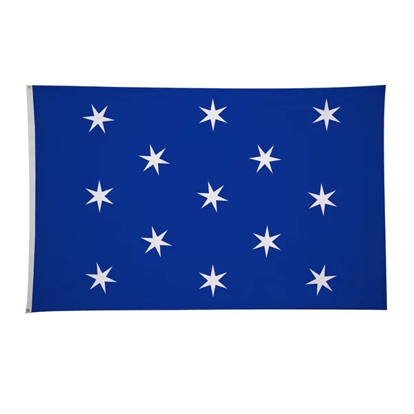 5' x 8' historical flag made of nylon.... from ASI 87188 Showdown Displays