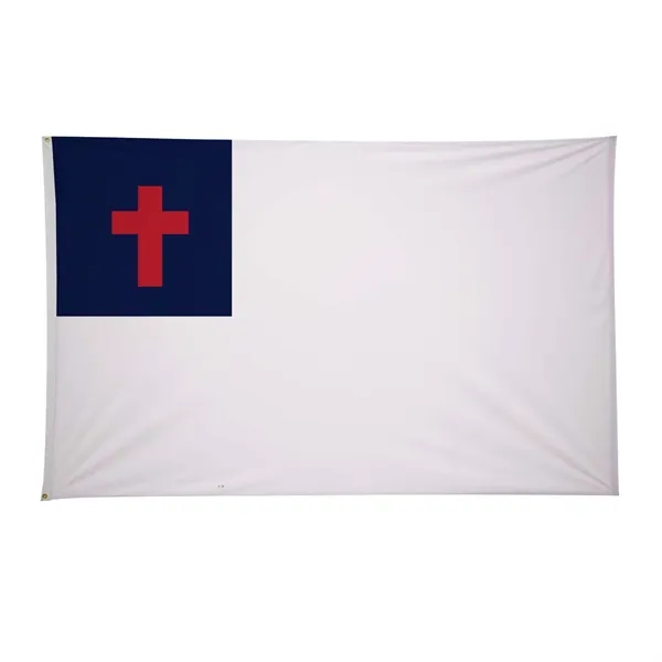 5' x 8' religious flag with canvas header and brass grommets.... from ASI 87188 Showdown Displays