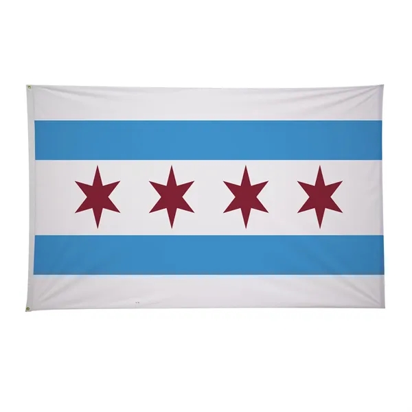 5' x 8' city flags made of nylon.... from ASI 87188 Showdown Displays