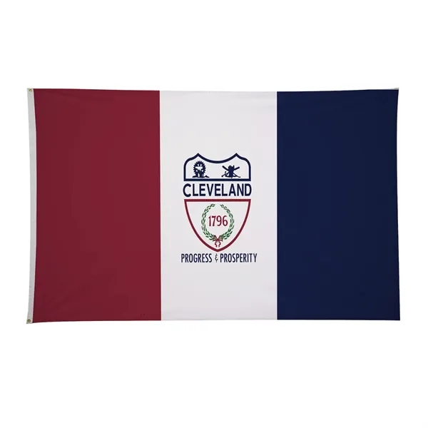 5' x 8' city flags made of nylon.... from ASI 87188 Showdown Displays