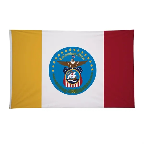 5' x 8' city flags made of nylon.... from ASI 87188 Showdown Displays