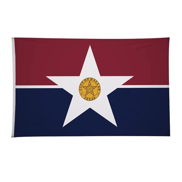 5' x 8' city flags made of nylon.... from ASI 87188 Showdown Displays