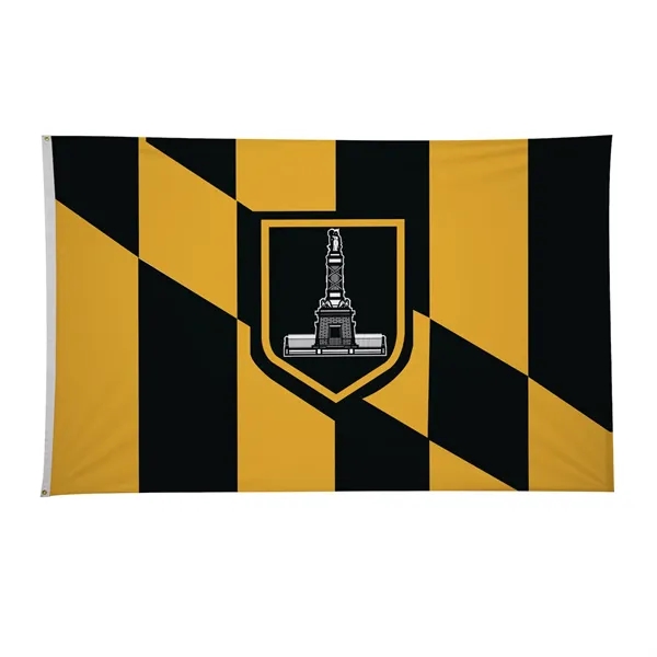 5' x 8' city flags made of nylon.... from ASI 87188 Showdown Displays