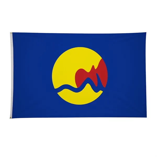 5' x 8' city flags made of nylon.... from ASI 87188 Showdown Displays