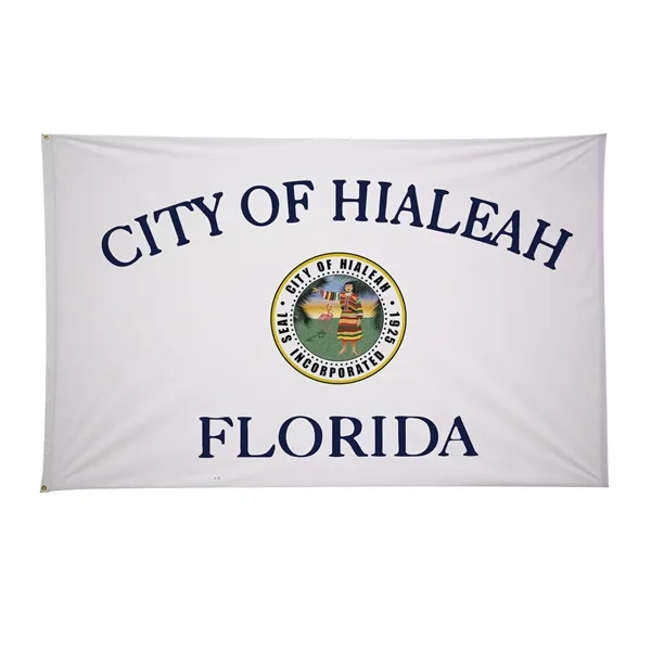 5' x 8' city flags made of nylon.... from ASI 87188 Showdown Displays