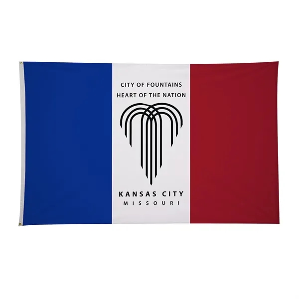 5' x 8' city flags made of nylon.... from ASI 87188 Showdown Displays