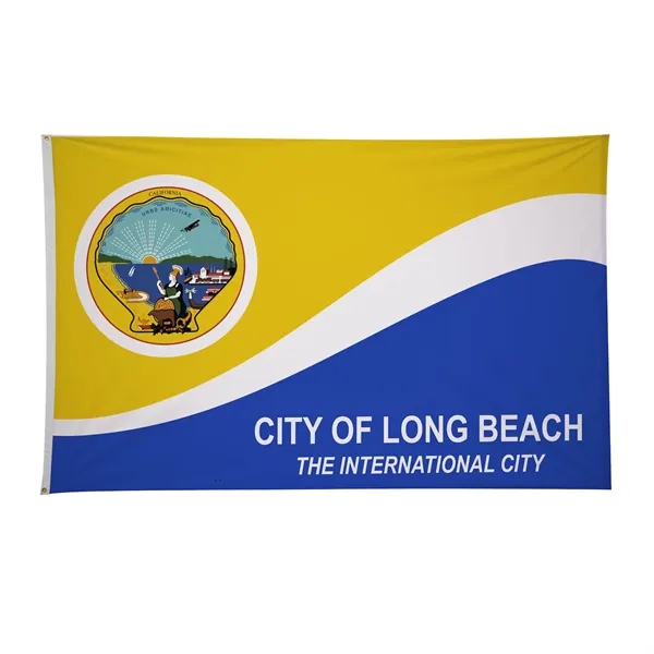 5' x 8' city flags made of nylon.... from ASI 87188 Showdown Displays