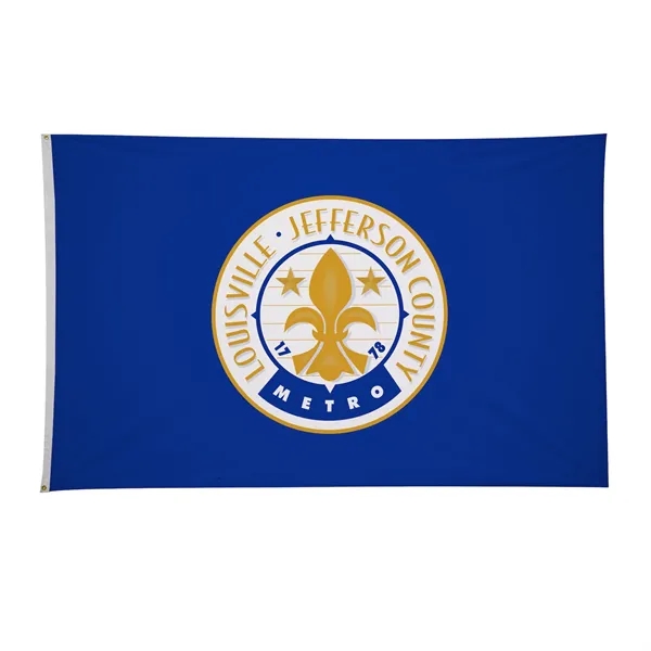 5' x 8' city flags made of nylon.... from ASI 87188 Showdown Displays