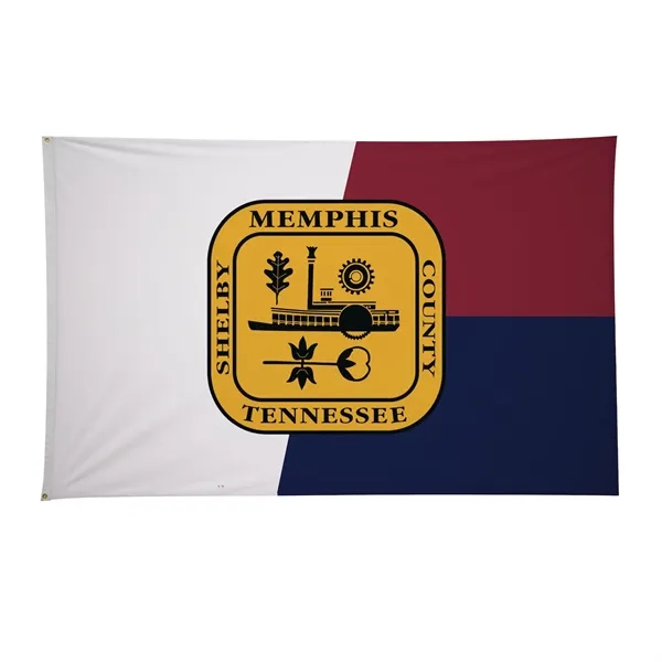 5' x 8' city flags made of nylon.... from ASI 87188 Showdown Displays