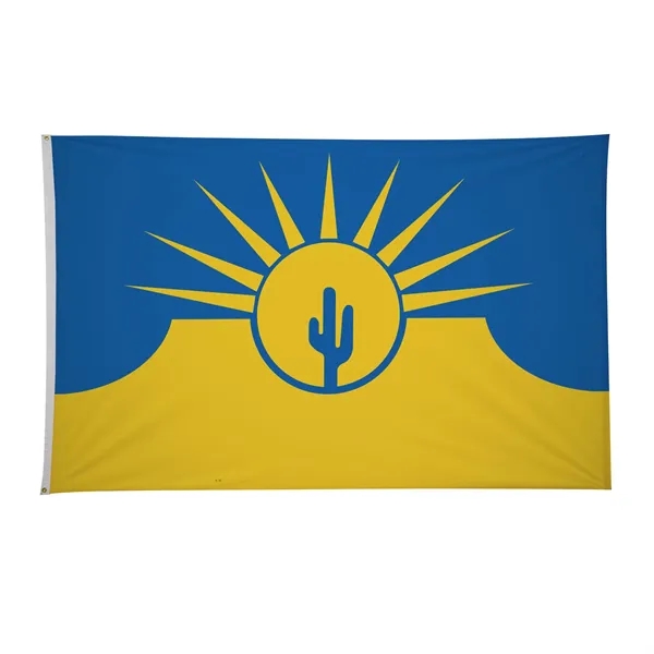 5' x 8' city flags made of nylon.... from ASI 87188 Showdown Displays