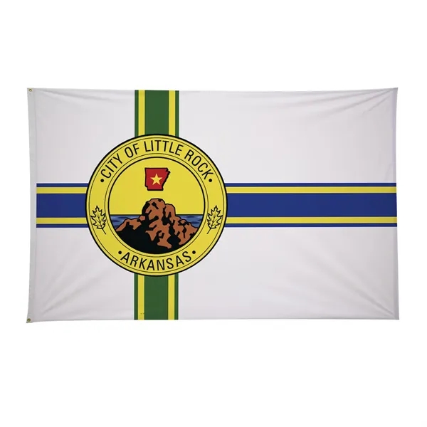 5' x 8' city flags made of nylon.... from ASI 87188 Showdown Displays
